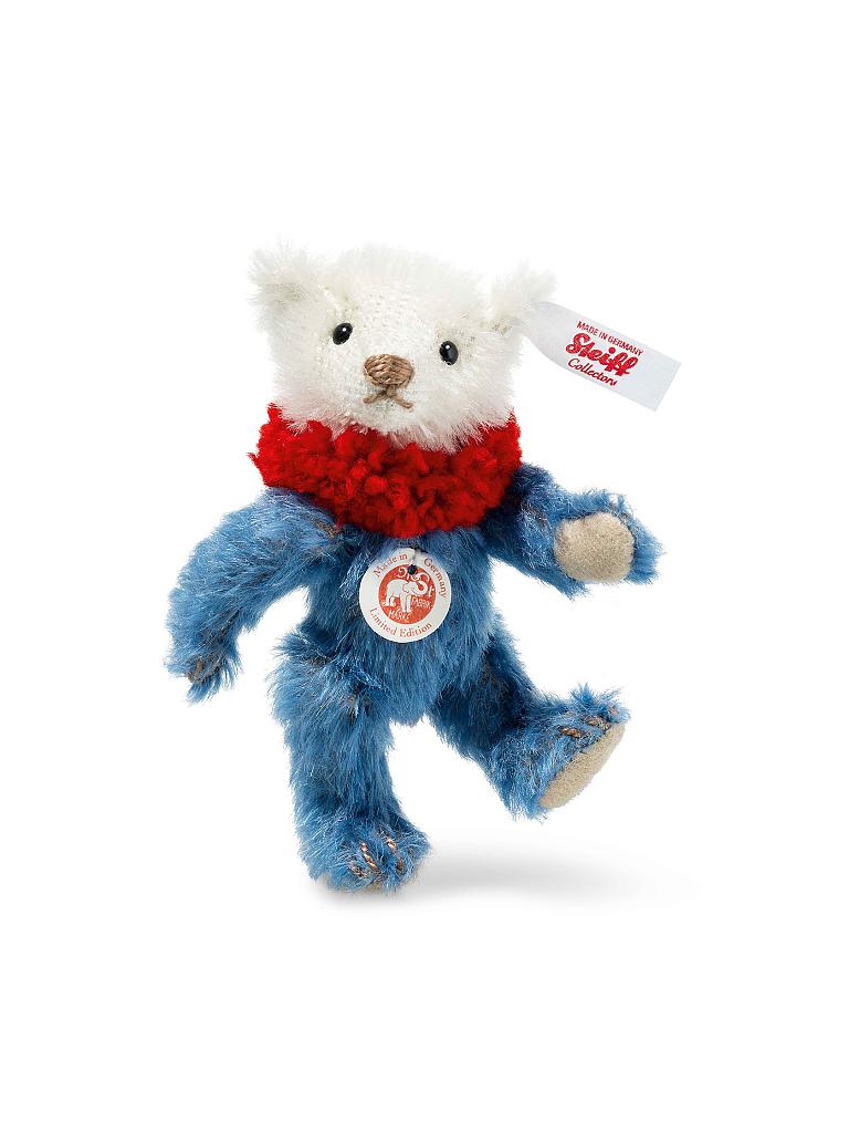 STEIFF | Dolly Mini Teddybär blau/weiss 10cm | keine Farbe