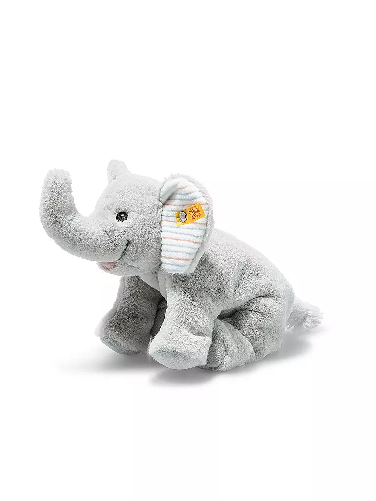 STEIFF | Elefant liegend FLOPPY TRAMPILI  20cm | grau