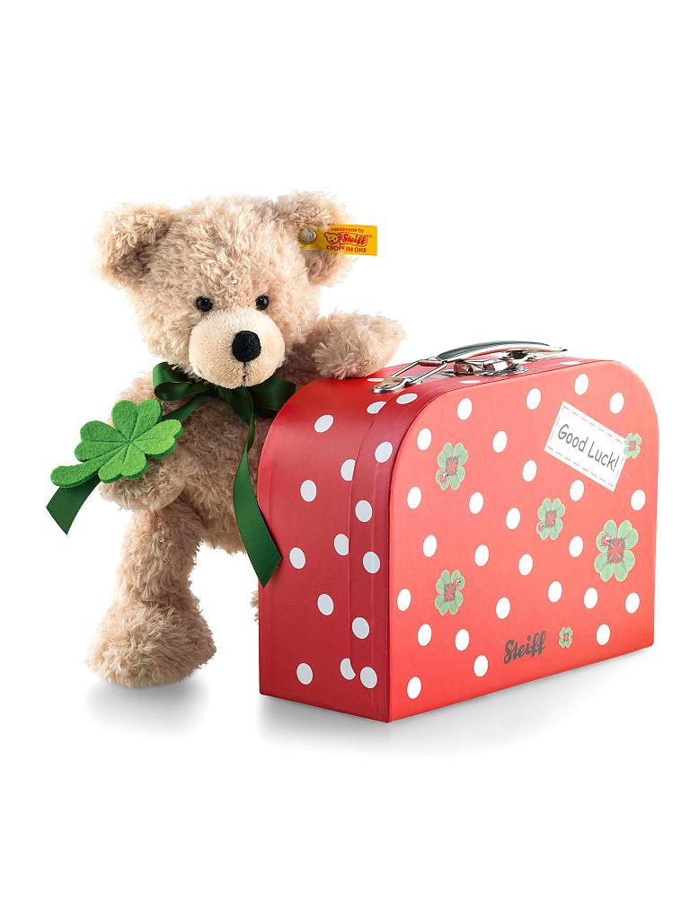 STEIFF | Fynn Teddybär im Koffer 24cm (beige) | keine Farbe