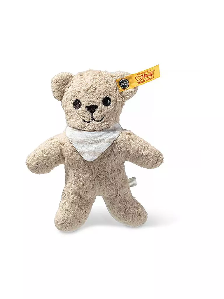 STEIFF | Gots Noah Knister-Teddy mit Rassel | beige