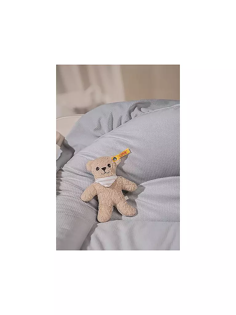 STEIFF | Gots Noah Knister-Teddy mit Rassel | beige