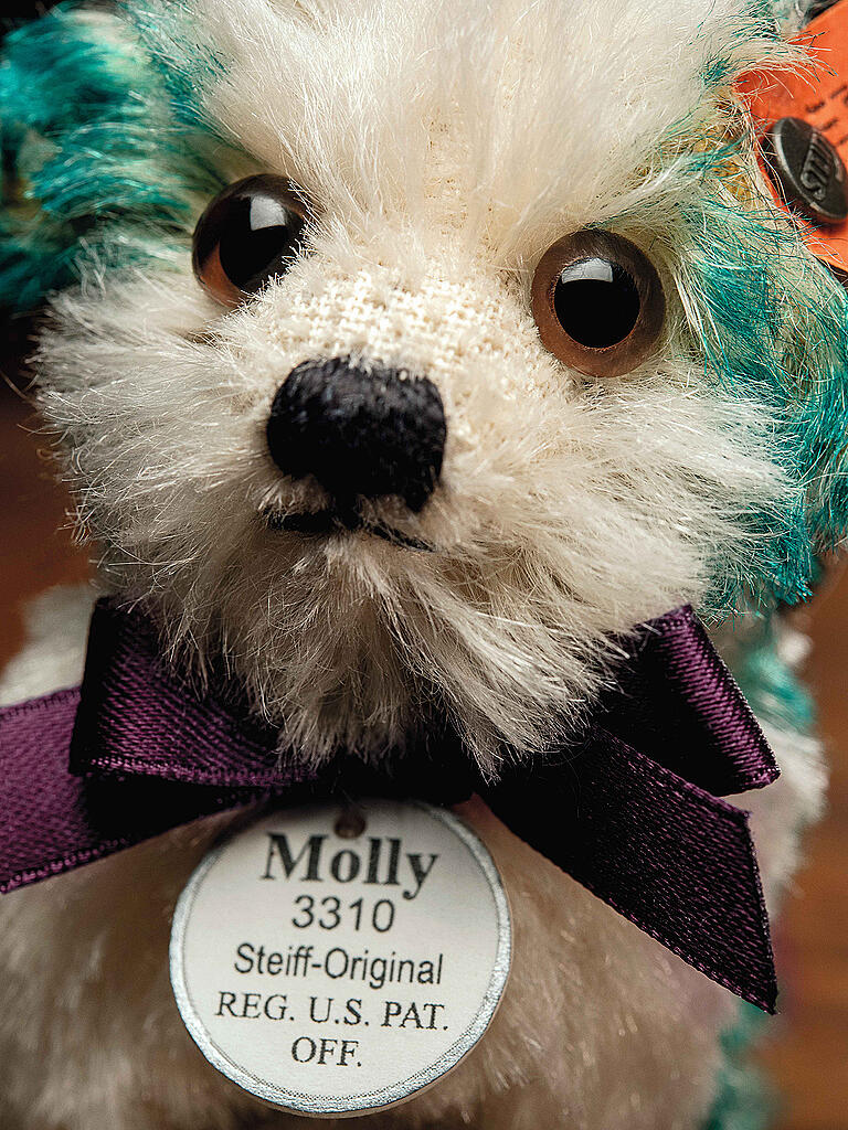 STEIFF | Molly Hund 1927 Replica 10cm 403439 Sammlerstück | keine Farbe