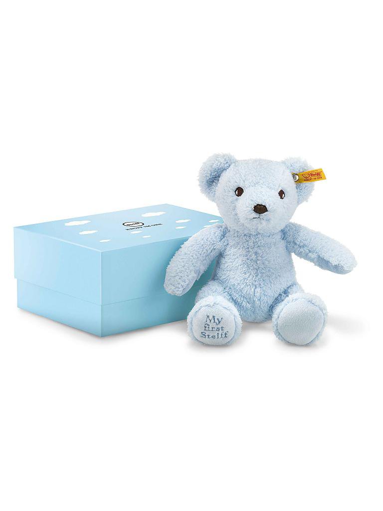 STEIFF | My first Steiff Teddybär in Geschenkbox 24cm blau | keine Farbe