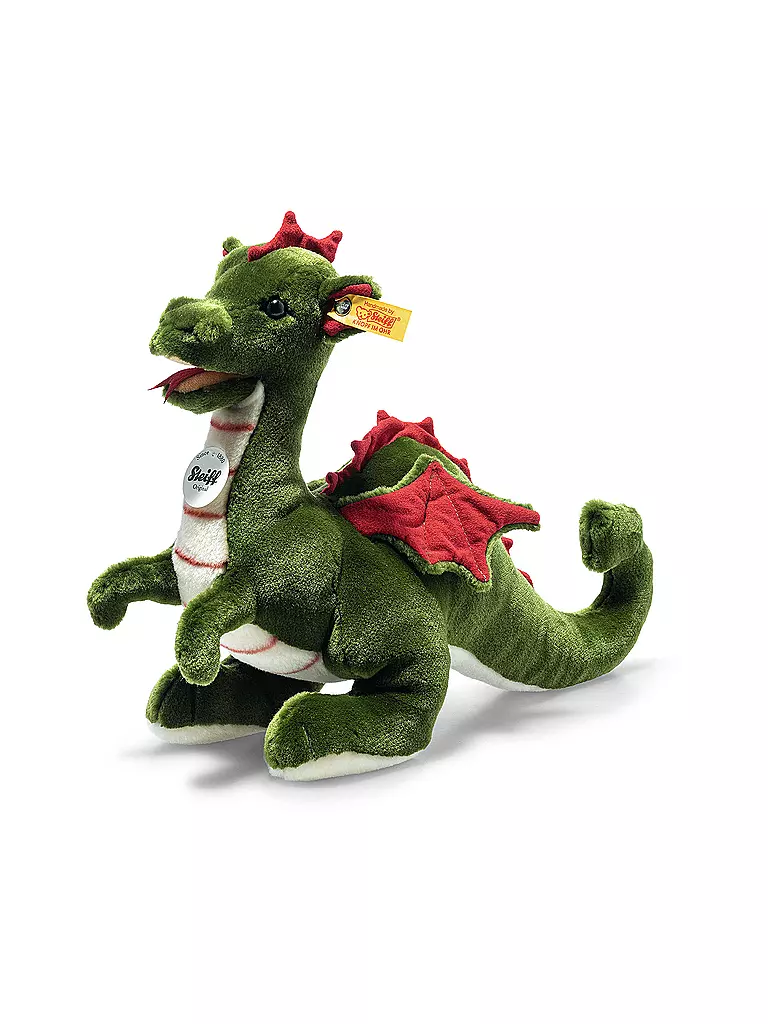 STEIFF | Rocky Drache 32cm 067198 | grün