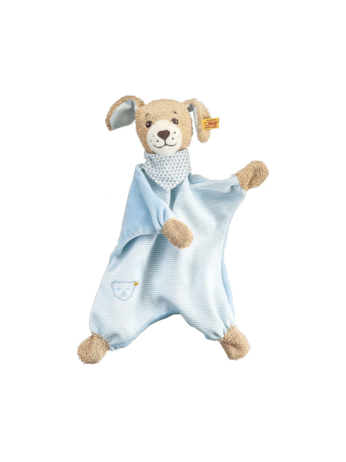 STEIFF | Schlaf-gut-Bär Schmusetuch 30cm Blau | blau