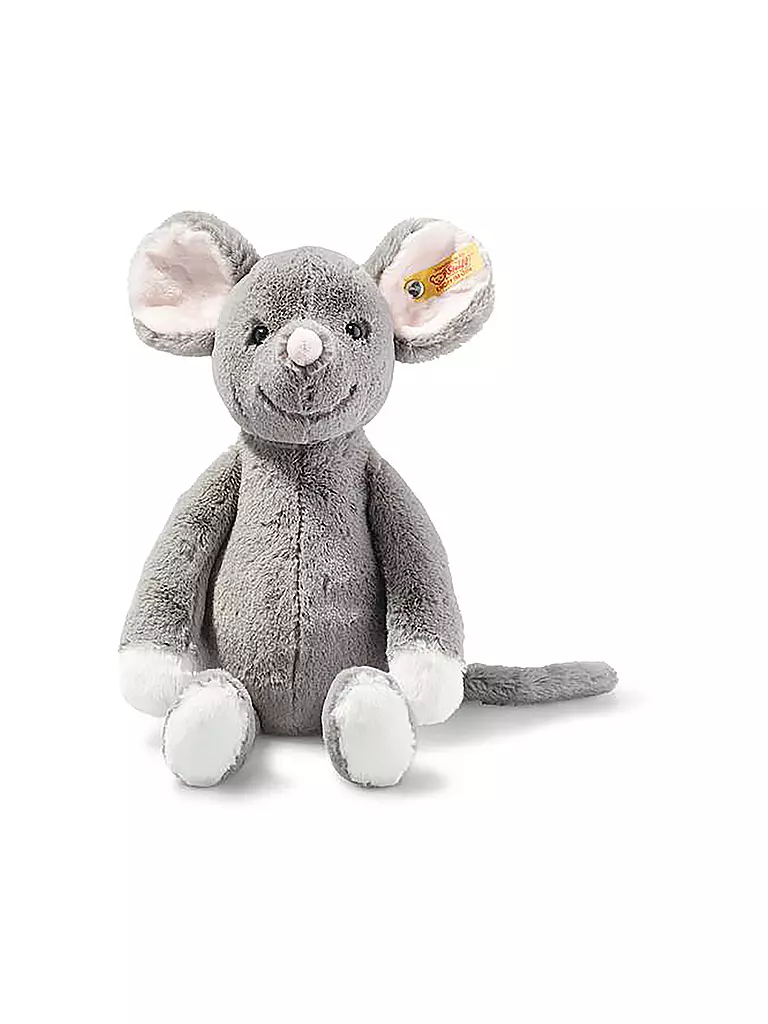 STEIFF | Soft Cuddly Friends Mia Maus 30cm | hellgrau