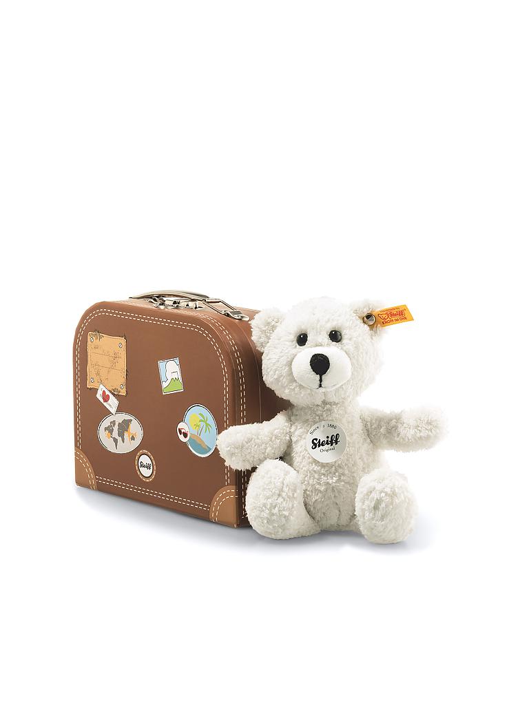 STEIFF | Sunny Teddybär im Koffer 22cm 113406 | transparent