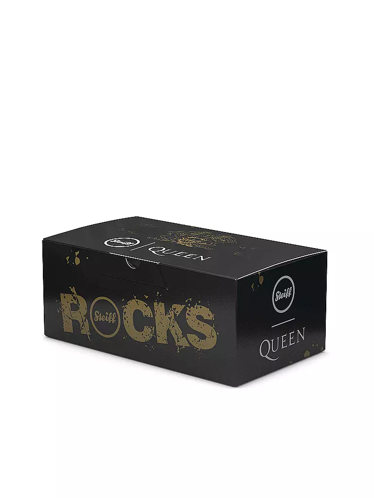 STEIFF | Teddy Rocks! Queen Sammlerstück 35cm | schwarz