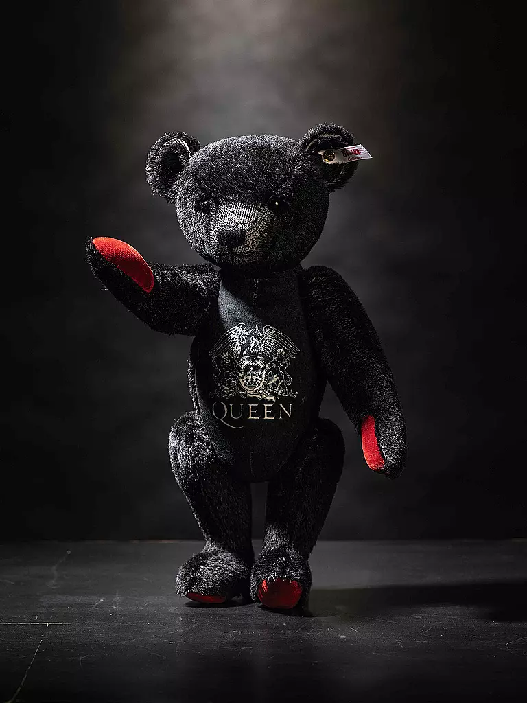 STEIFF | Teddy Rocks! Queen Sammlerstück 35cm | schwarz