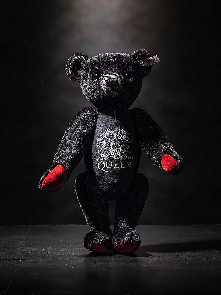 STEIFF | Teddy Rocks! Queen Sammlerstück 35cm | schwarz
