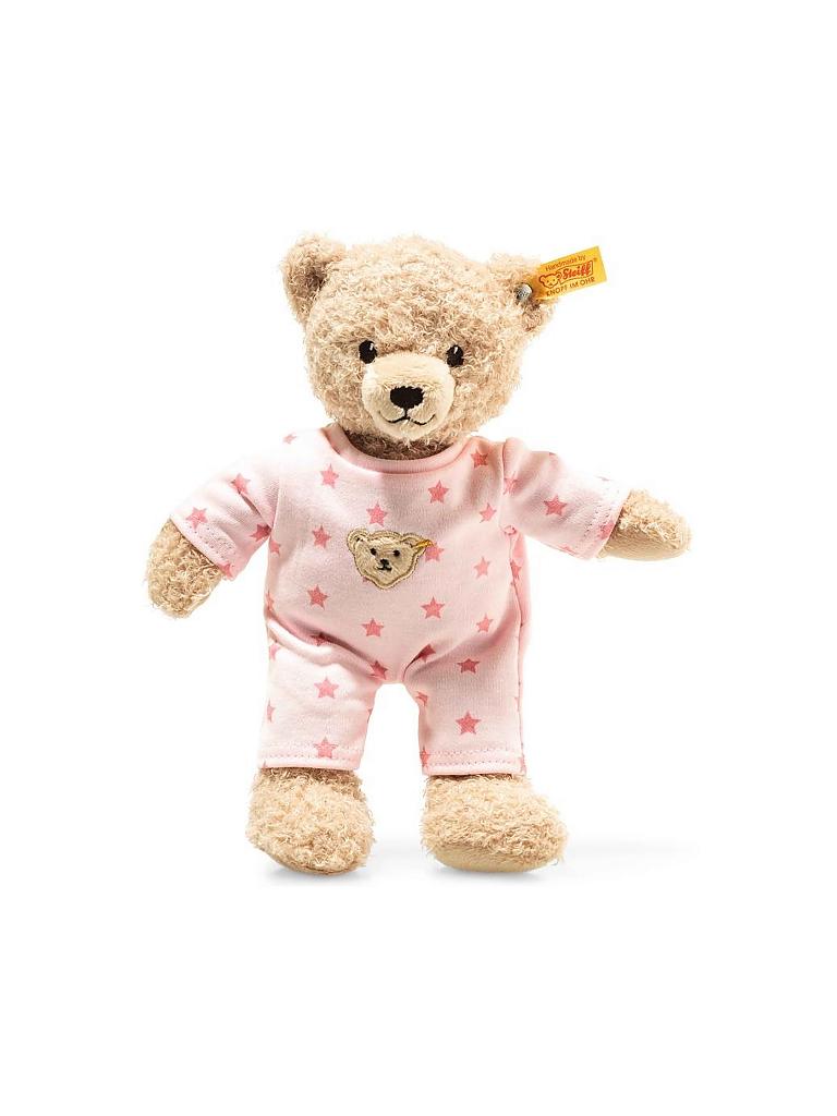 STEIFF | Teddybär Mädchen Baby mit Schlafanzug 25cm | beige