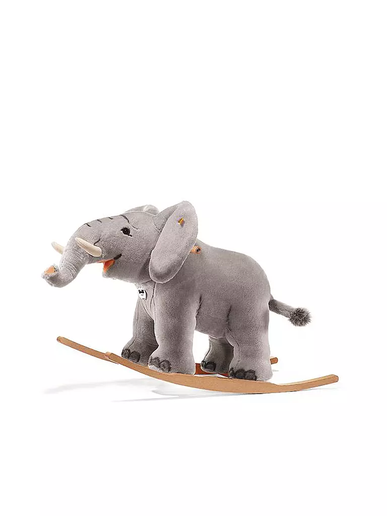 STEIFF | Trampili Reit-Elefant 70cm | grau