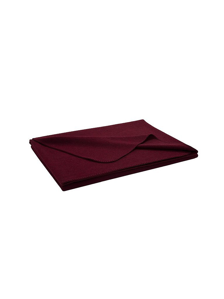 Wolldecke Sophia 145x190cm beere baby