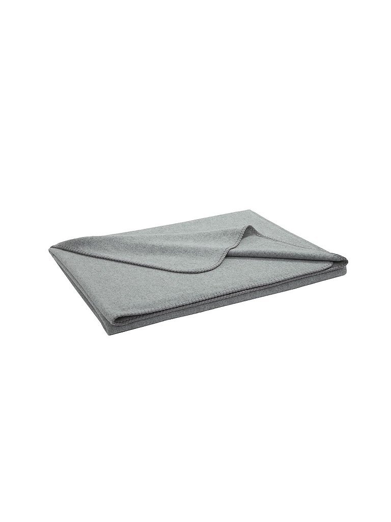 STEINER 1888 Couverture en laine Sophia 145x190cm gris