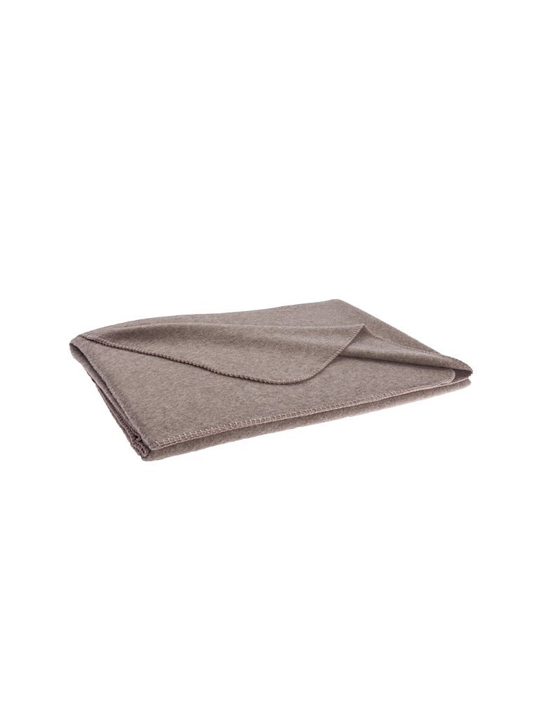 STEINER 1888 Manta de lana Sophia 145x190cm Taupe gris