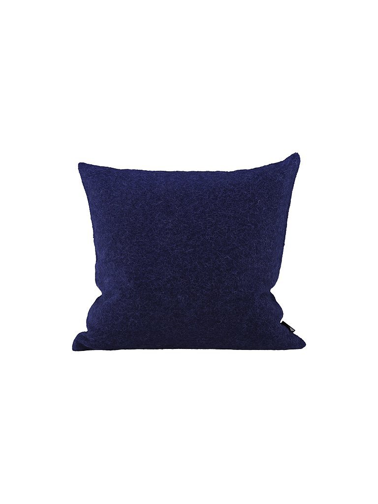 Wollkissen Alina 40x40cm (Heidelbeer) dunkelblau baby