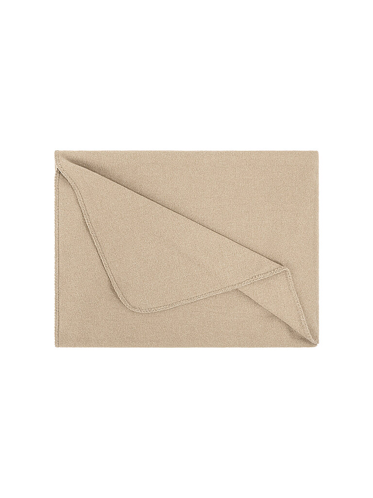 STEINER 1888 Wolldecke - Plaid Sophia 145x190cm Latte camel