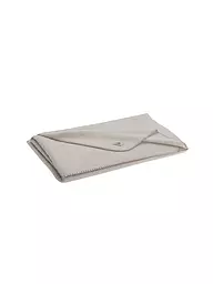 STEINER 1888 | Wolldecke "Alina" 150x190cm brombeer | beige