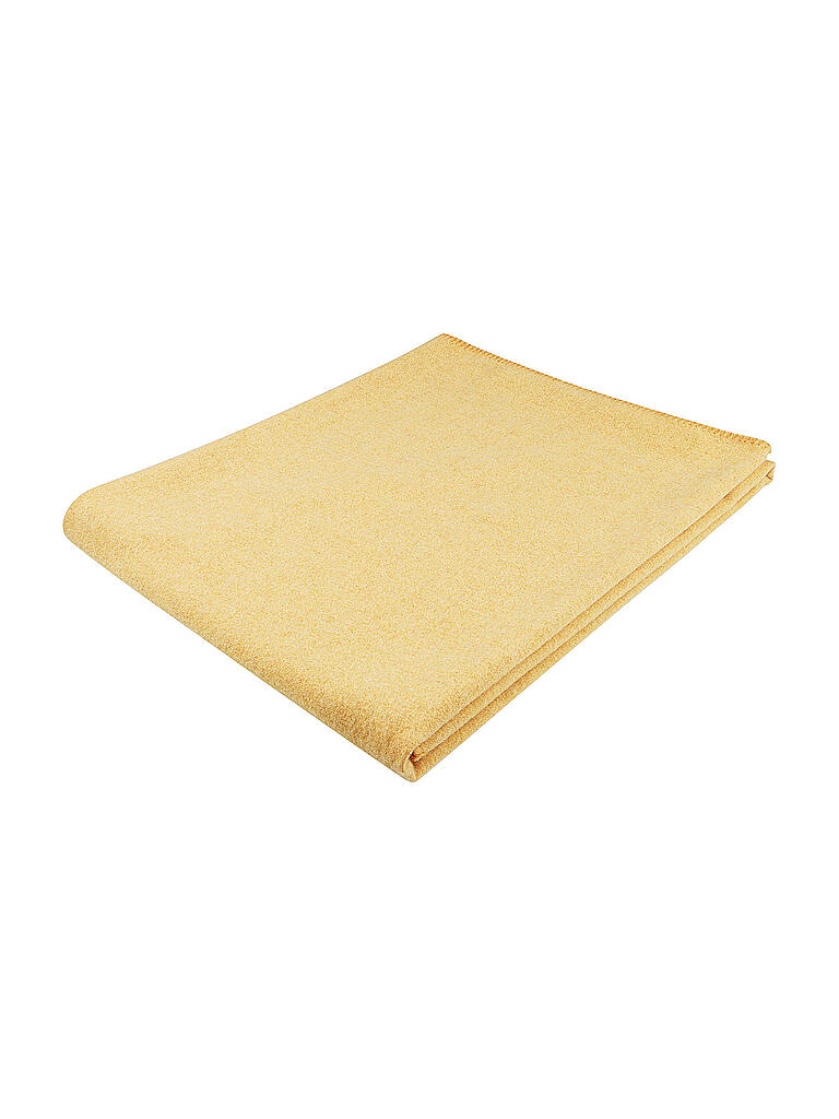 STEINER 1888 | Wolldecke - Tagesdecke Susanna 150x190cm Marille | gelb