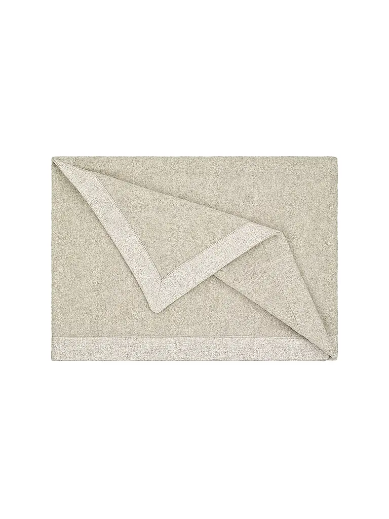 STEINER 1888 | Wolldecke 140x200cm LODORIA  | beige