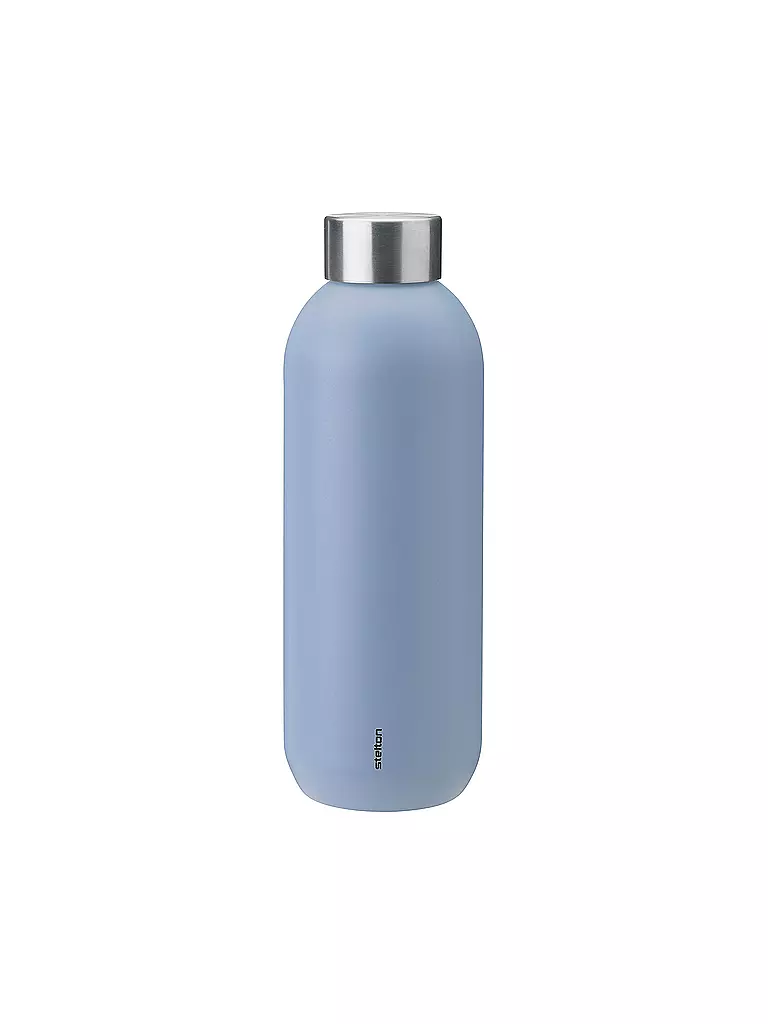 STELTON | Isolierflasche - Thermosflasche Keep Cool 0,6l Lupin | blau