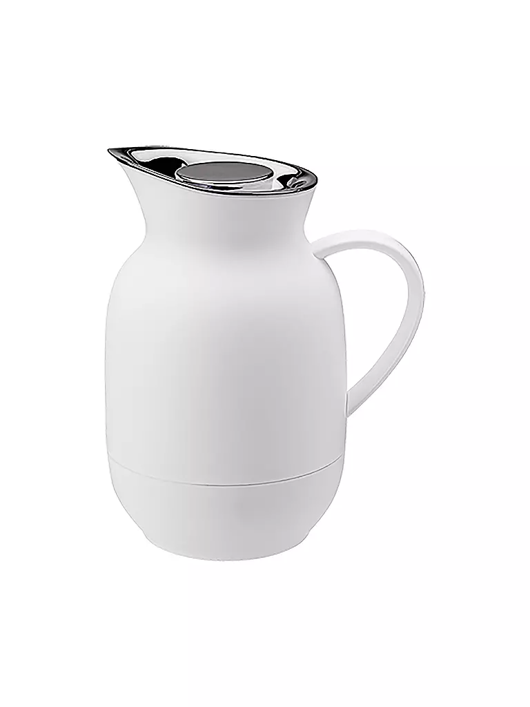 STELTON | Isolierkanne - Thermoskanne 1l Soft White | weiss