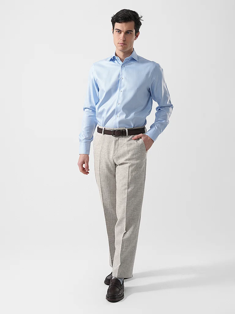Stenströms 45 Regular Fit Shirt Light Blue 4