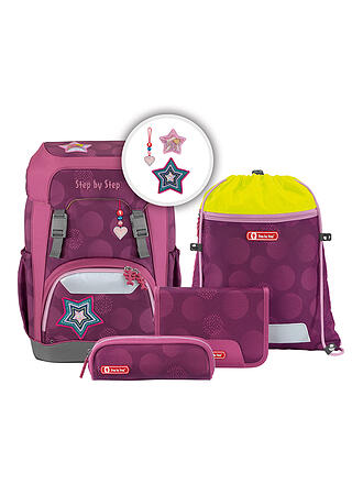 STEP BY STEP | Schultaschen Set 5tlg Giant Glamour Star