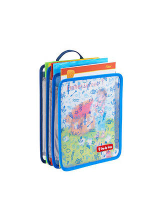STEP BY STEP | Faltbare Heftbox Blau