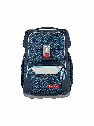 STEP BY STEP | Schultaschen Set 4tlg BASIS Blue Lines