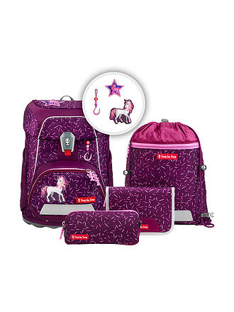 STEP BY STEP | Schulranzen Set FIT Pretty Unicorn Nual
