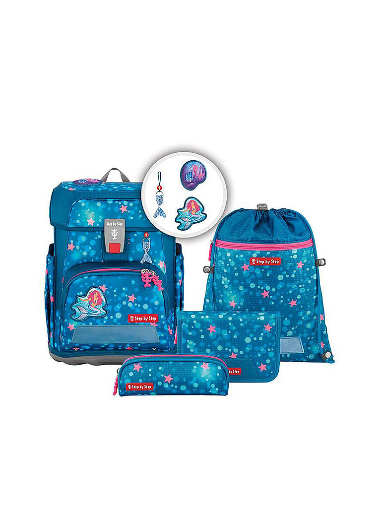 STEP BY STEP Schultaschen Set 5tlg CLOUD Mermaid Lola