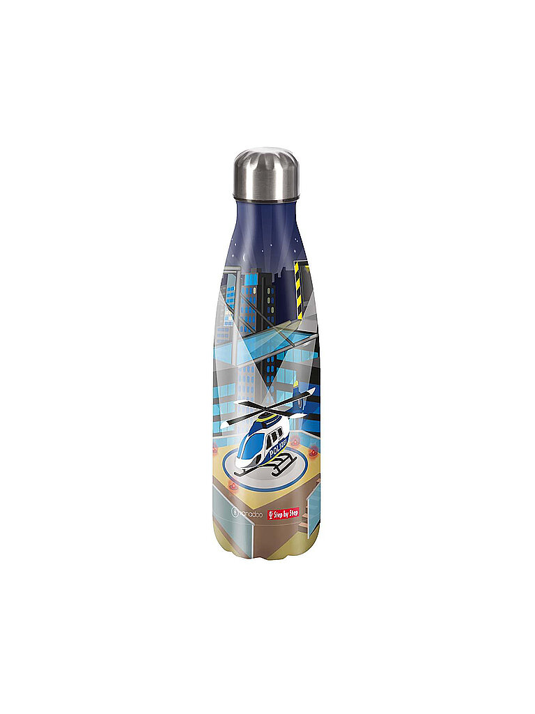 STEP BY STEP Edelstahl Trinkflasche - Helicopter Sam 0,5L