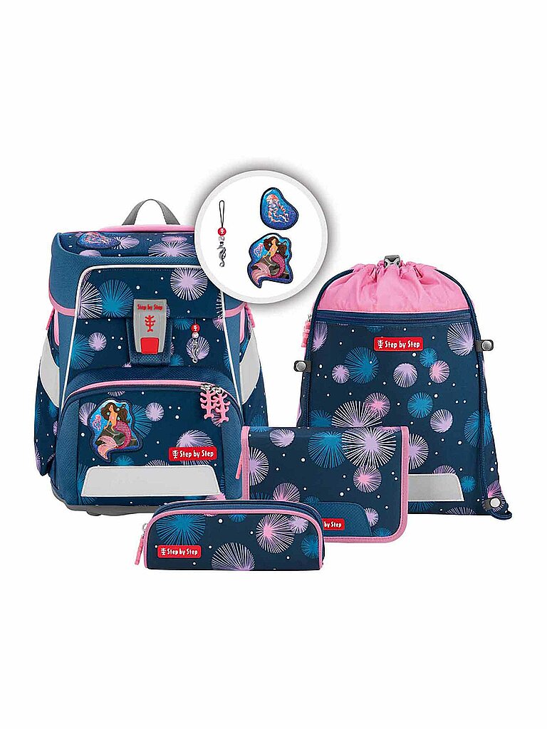 STEP BY STEP Schultaschen Set 5tlg - Space  Mermaid Delia