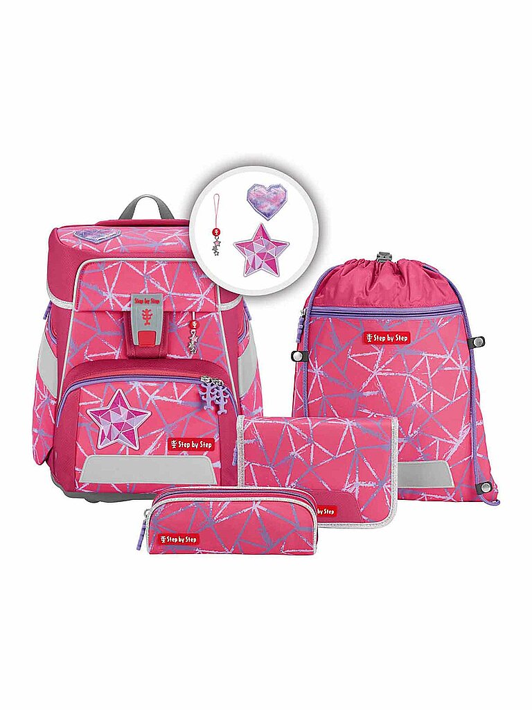 STEP BY STEP Schultaschen Set 5tlg - Space Star Stella