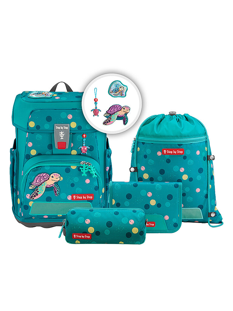 STEP BY STEP Schultaschen Set 5tlg CLOUD Turtle Josie