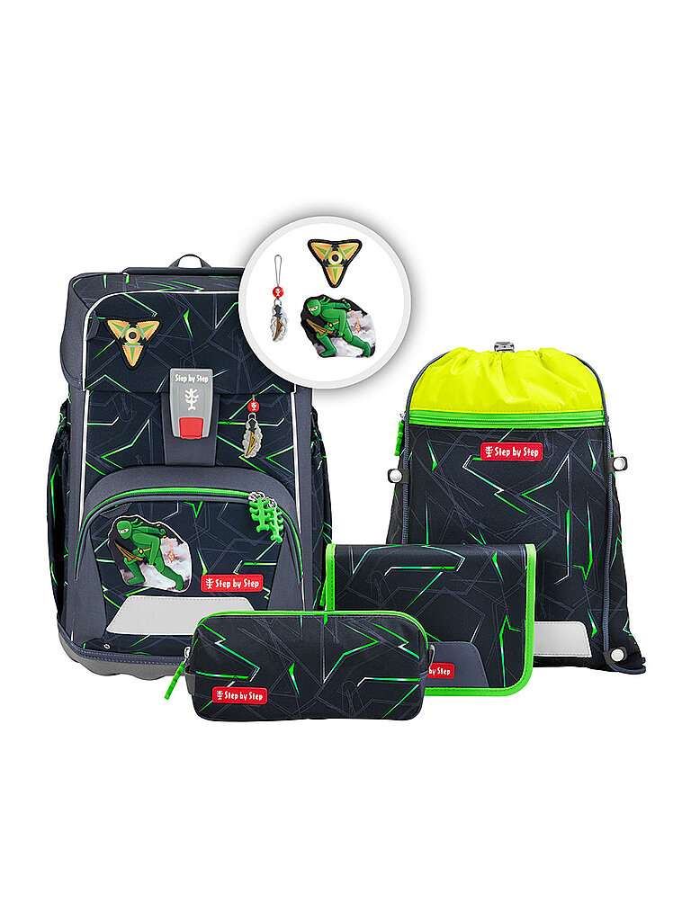 Schulrucksack Set GIANT 5tlg. Ninja Kimo baby