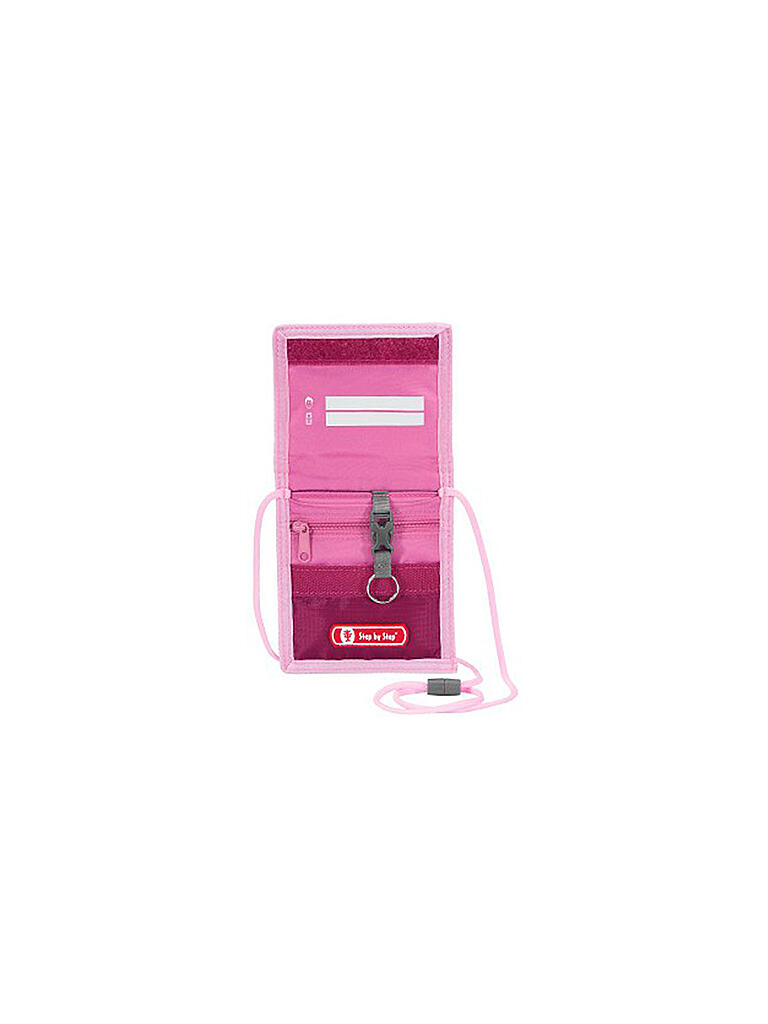 STEP BY STEP | Brustbeutel Natural Butterfly | rosa