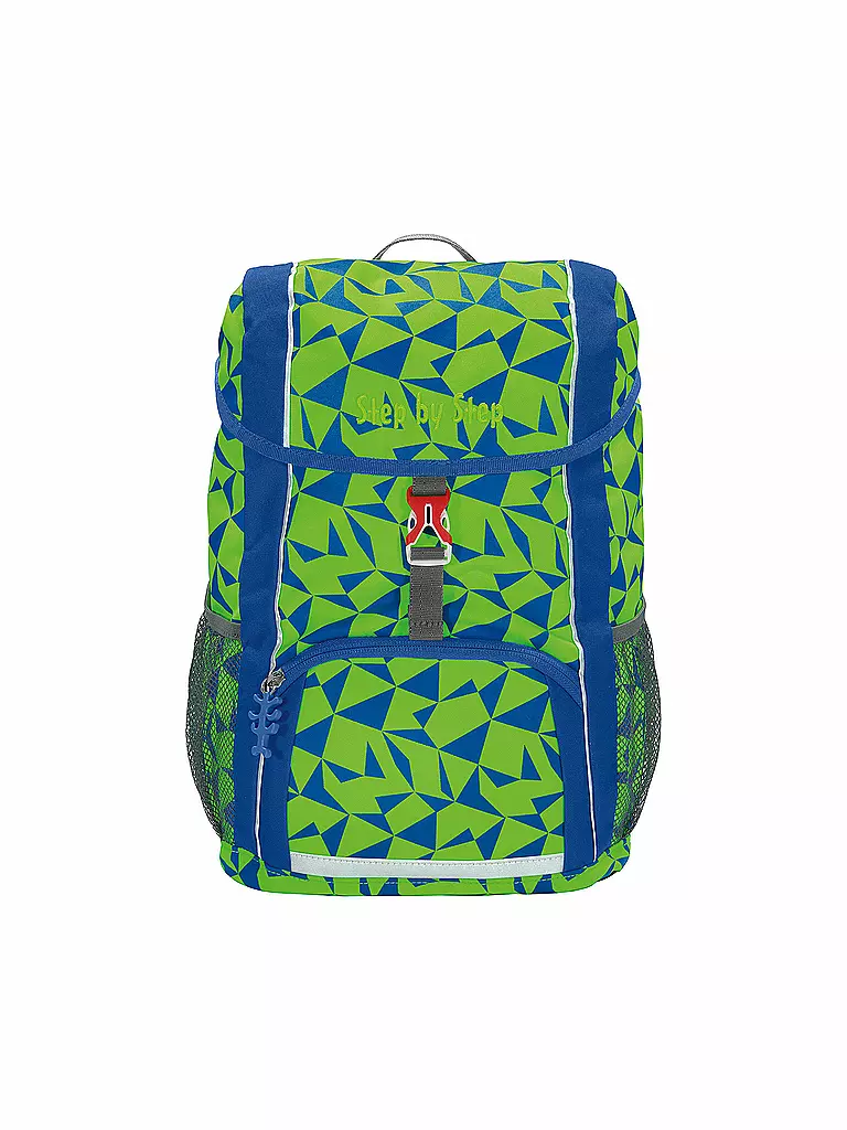 STEP BY STEP | KID Rucksack Set 3tlg NEON Star Catcher | grün