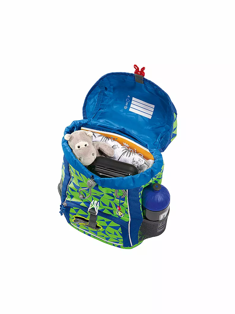 STEP BY STEP | KID Rucksack Set 3tlg NEON Star Catcher | grün
