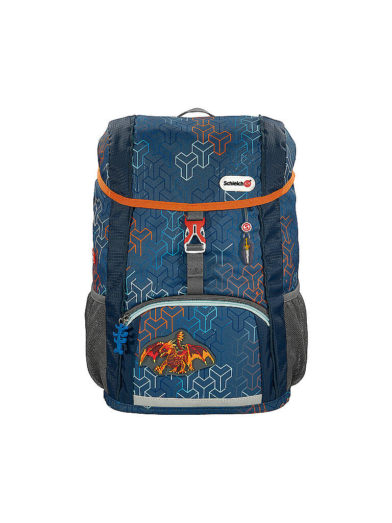STEP BY STEP | KID Rucksack Set 3tlg Schleich Lava Dragon | schwarz