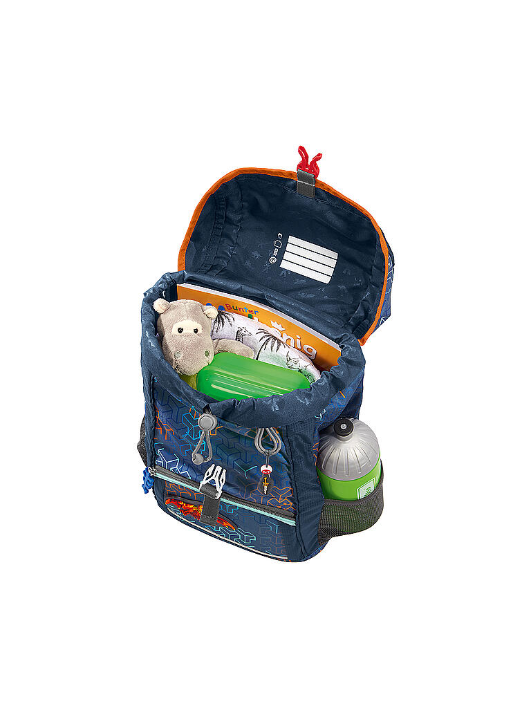STEP BY STEP | KID Rucksack Set 3tlg Schleich Lava Dragon | schwarz
