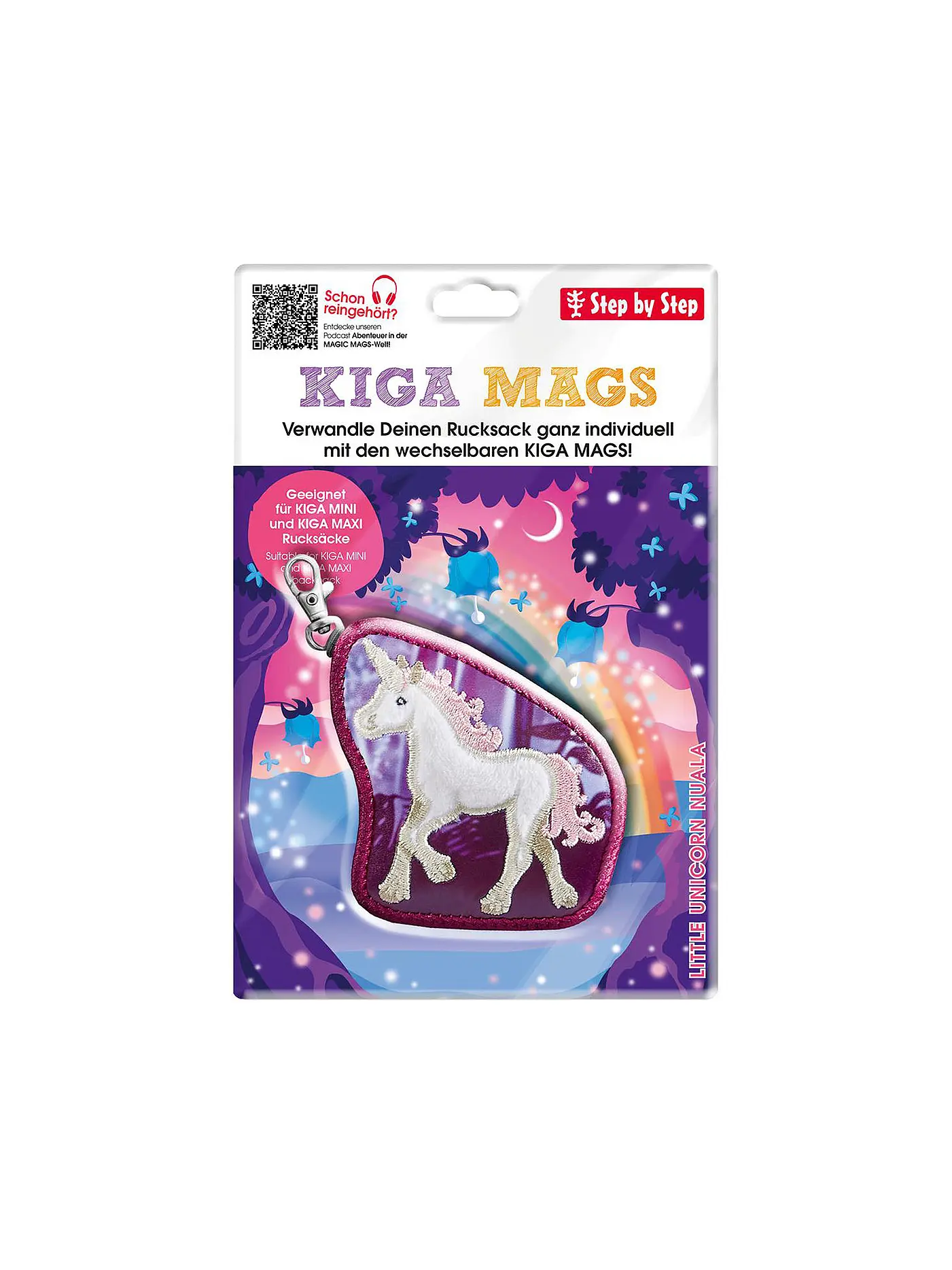 STEP BY STEP | KIGA Mags Little Unicorn Nuala  | lila
