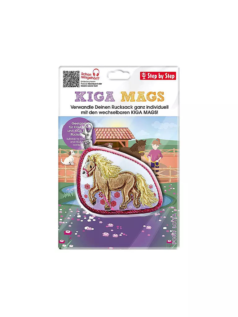 STEP BY STEP | KIGA Mags Pony Lotta  | rosa
