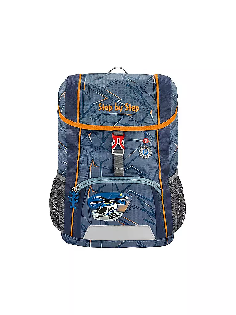 STEP BY STEP | Kinder Rucksack - KID 2tlg Helicopter Sam | grau