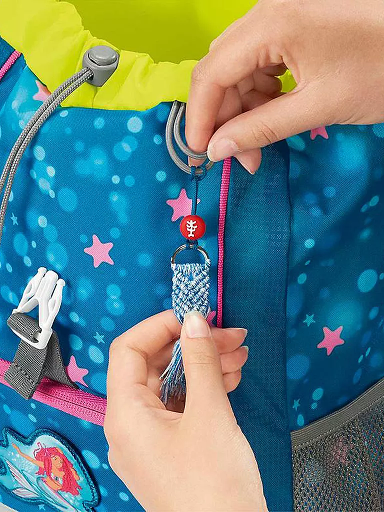 STEP BY STEP | Kinder Rucksack - KID 2tlg Mermaid Lola | rot