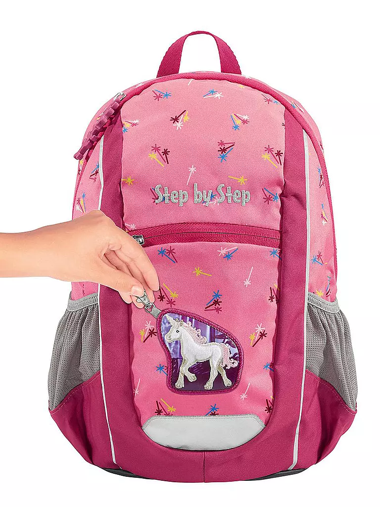 STEP BY STEP | Kinder Rucksack - Kiga Maxi Little Unicorn | rosa