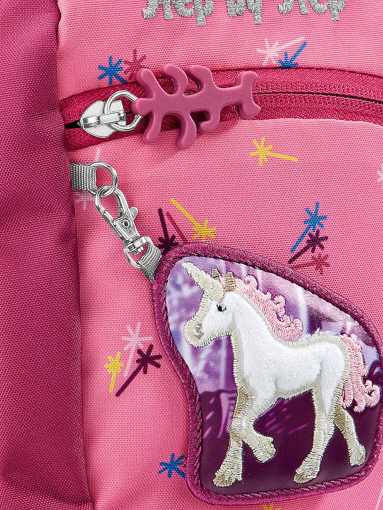 STEP BY STEP | Kinder Rucksack - Kiga Mini Little Unicorn Nuala  | rosa