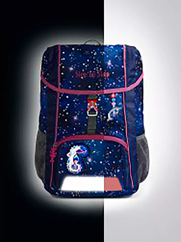 STEP BY STEP | Kinder Rucksack KID Reflect 3tlg Seahorse Zoe | lila