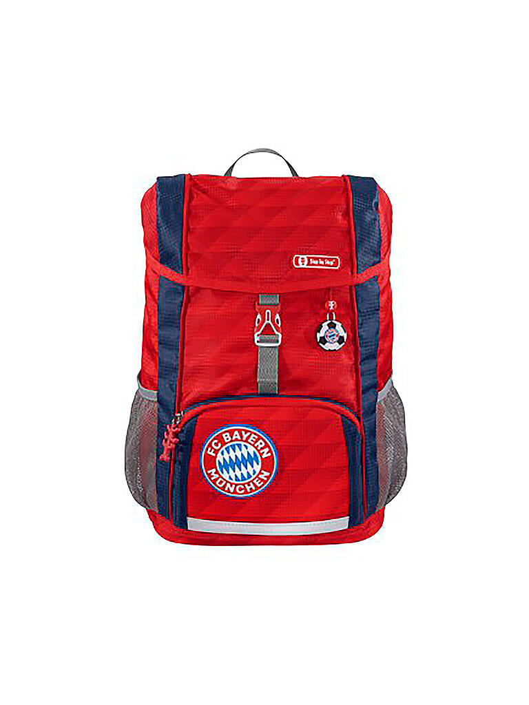 STEP BY STEP | Kinder Rucksack Set 3tlg FC Bayern Mia san mia Limited Edition | rot